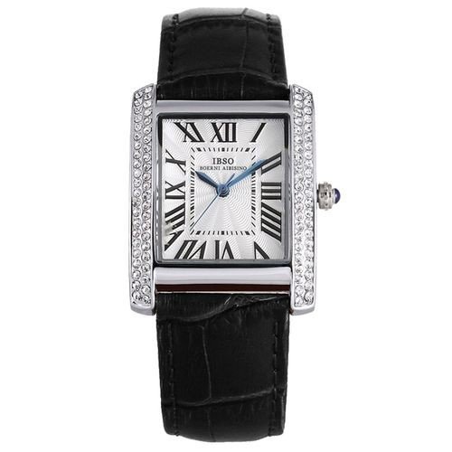 "IBSO" Crystal Rectangular Watch