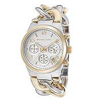 Michael Kors "Runway" Two-Tone Twist Chronograph