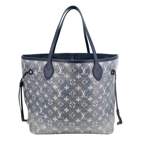 Women's Monogram Canvas Tote Bag – Blue
