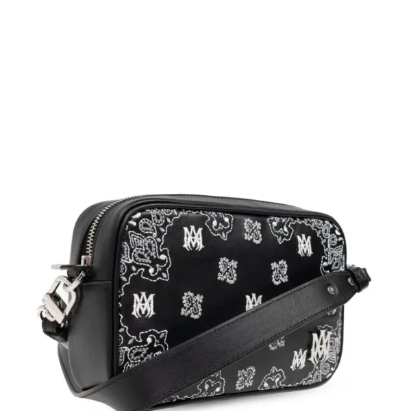 Amiri - Bandana Leather Crossbody Bag