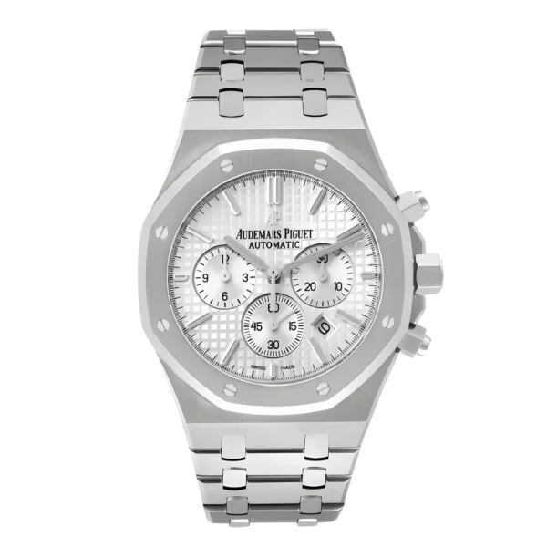 Audemars Piguet Royal Oak Chronograph (Silver/White Dial)