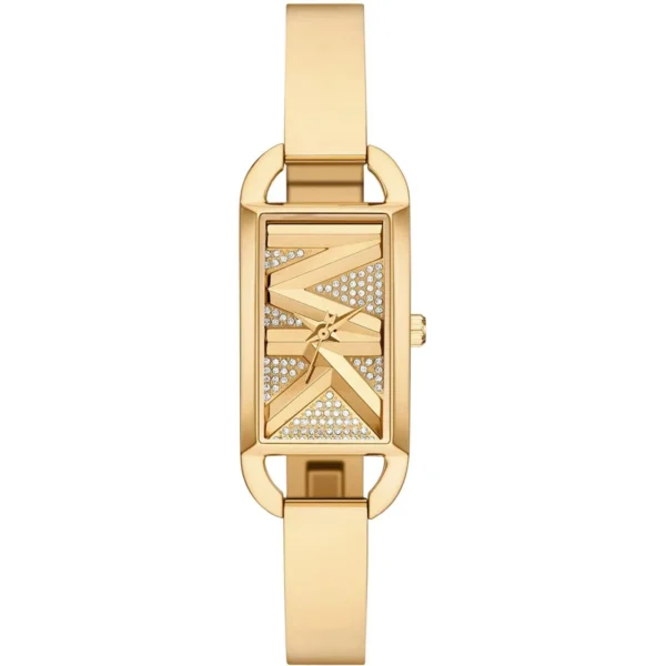 Michael Kors "Suri" Minimalist Gold Bangle Watch
