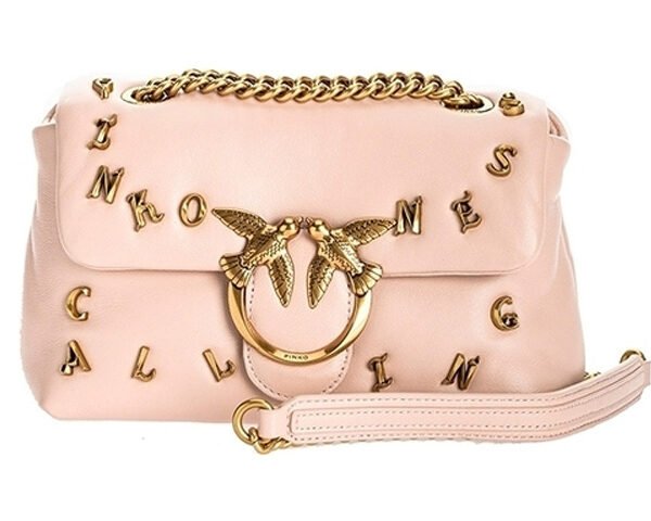 Pinko Love Bag Call Me – Blush Pink