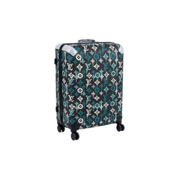 Louis Vuitton Monogram Graffiti Spinner Suitcase – Edgy Luxury Travel Gear (small size)
