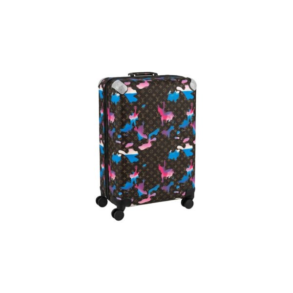 Louis Vuitton Monogram Watercolor Camouflage Spinner Suitcase – Luxury Collector's Edition (small size)