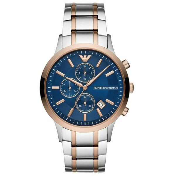 Emporio Armani Two-Tone Classic Chronograph