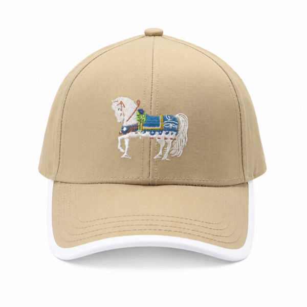 Black & White Monogram Pattern Cap