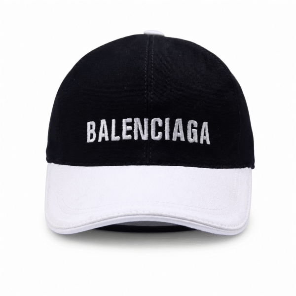 Black & White Logo Baseball Cap
