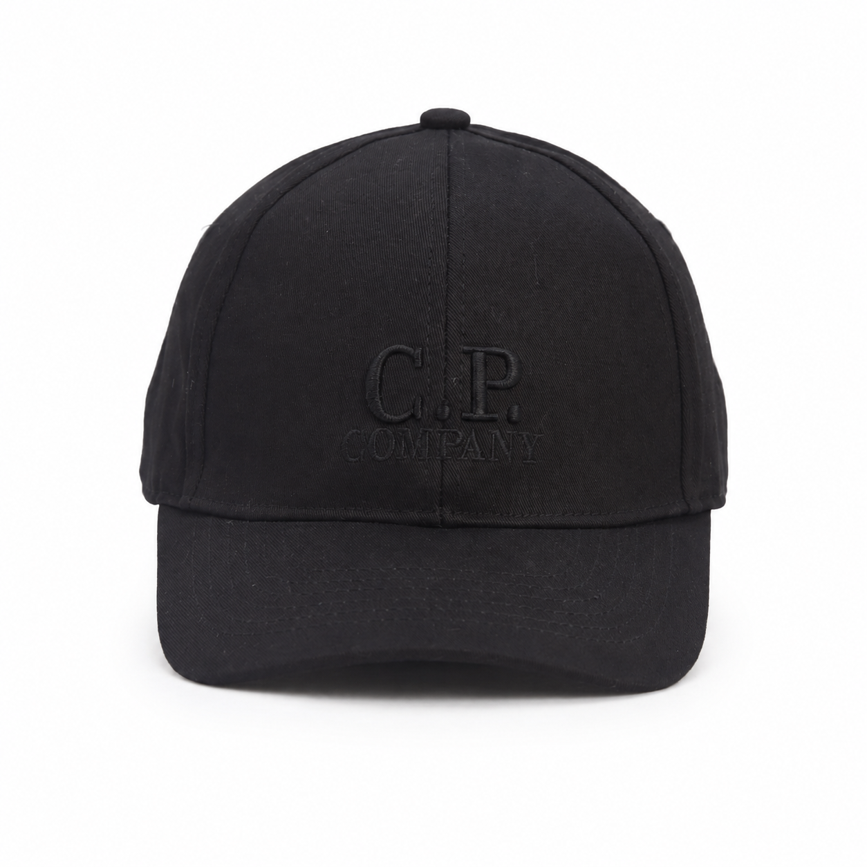 Black C.P. Company-Style Tonal Cap