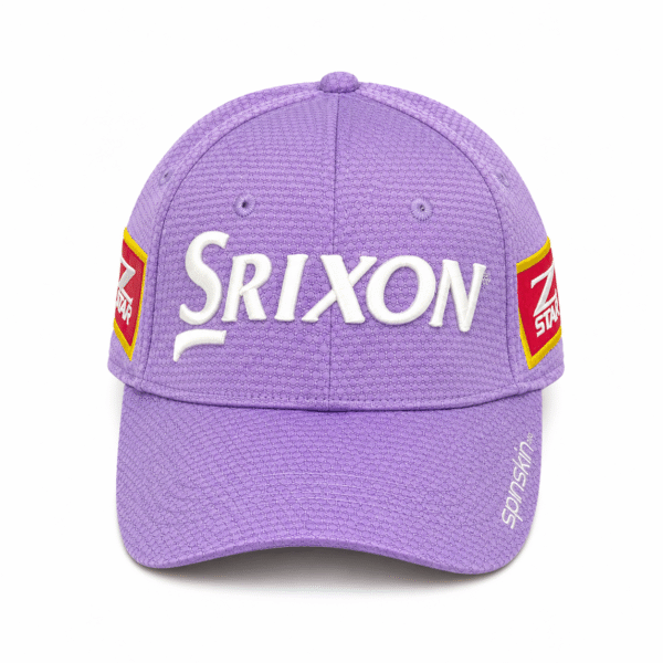 Purple Srixon-Style Textured Cap
