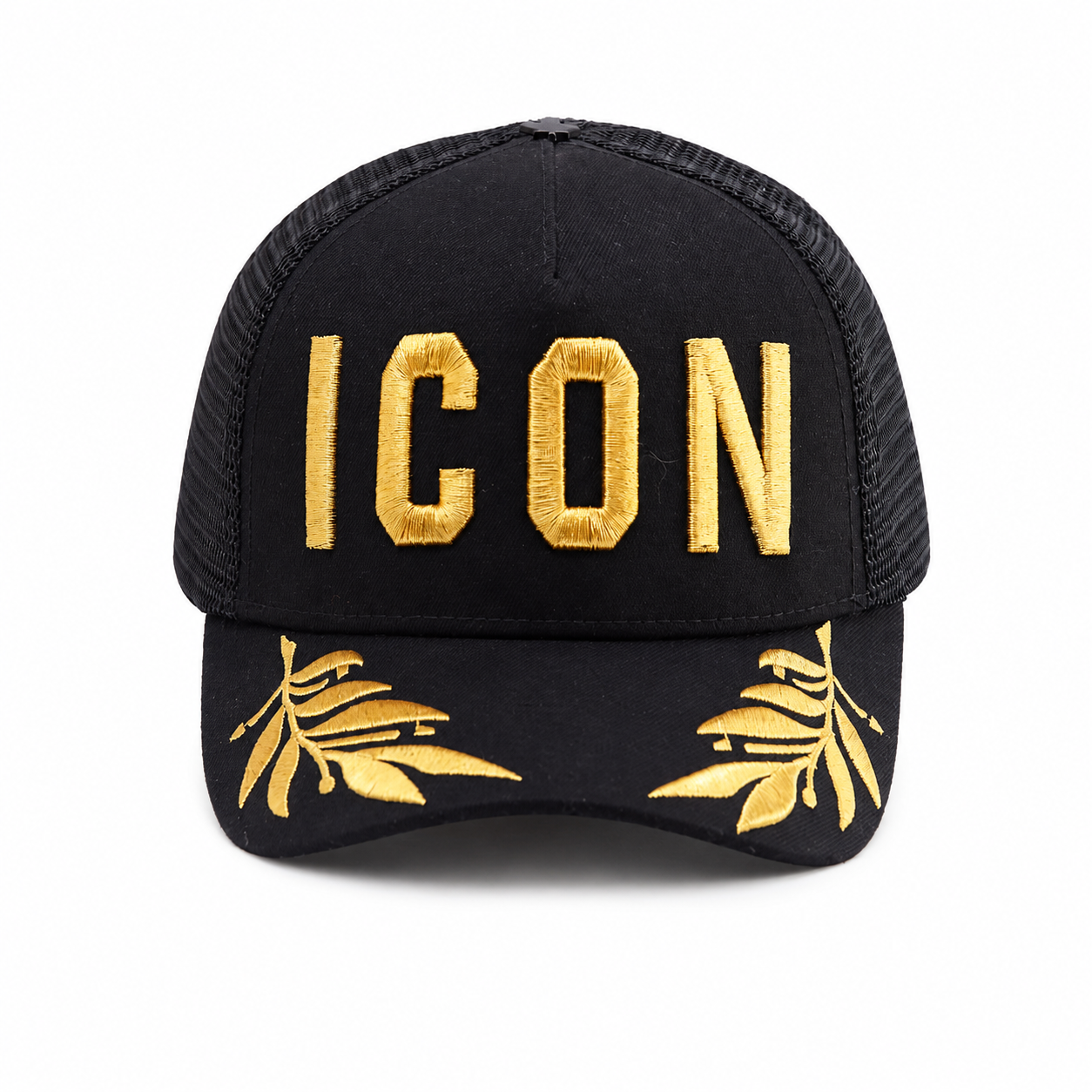 Black & Gold ICON Trucker Cap