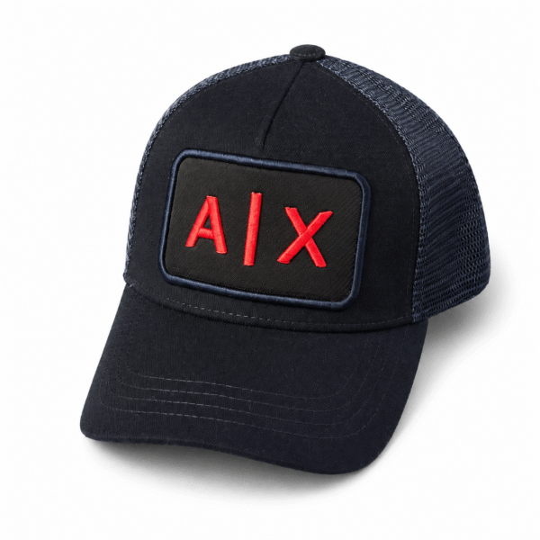 Black A|X Trucker Cap