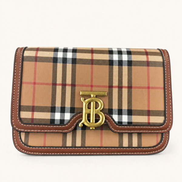 Burberry Vintage Check TB Shoulder Bag