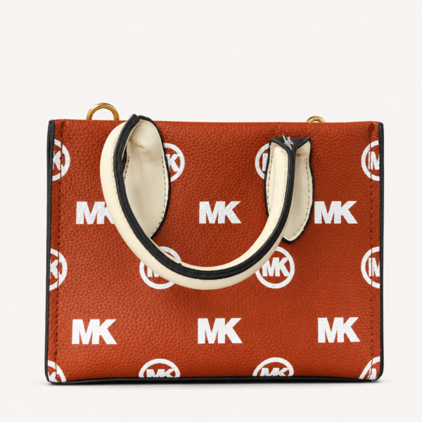 Michael Kors Monogram Mini Tote Bag – Orange