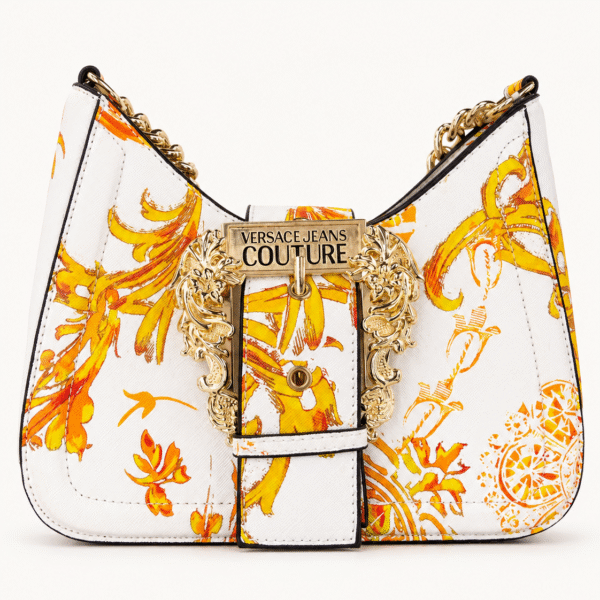 Versace Jeans Couture Baroque Print Shoulder Bag