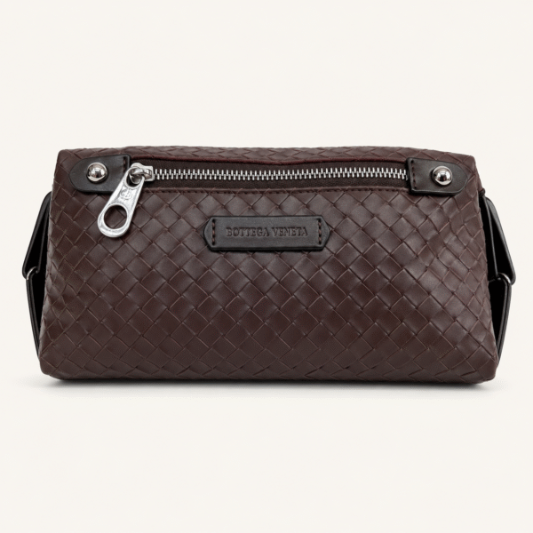 Bottega Veneta Intrecciato Pouch – Brown