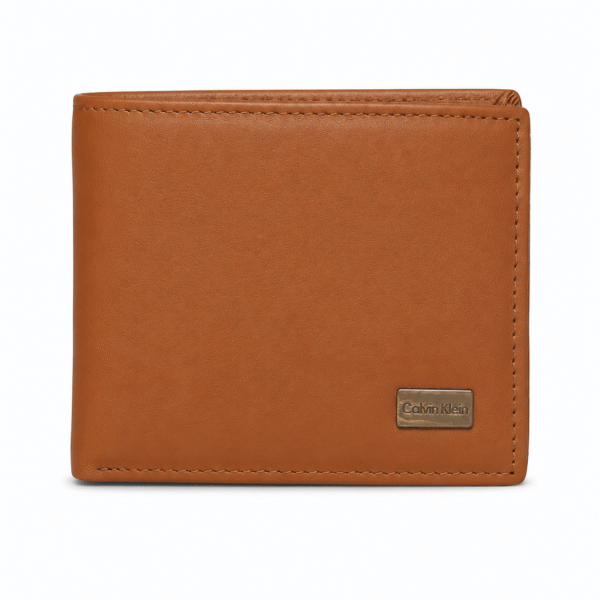 Calvin Klein Bi-Fold Wallet – Tan