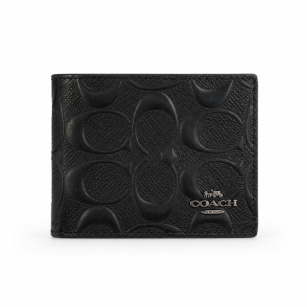 Coach New York Bi-Fold Wallet – Black