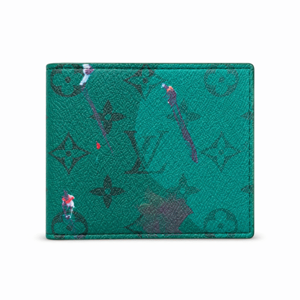 Louis Vuitton Green Monogram Artistic Wallet