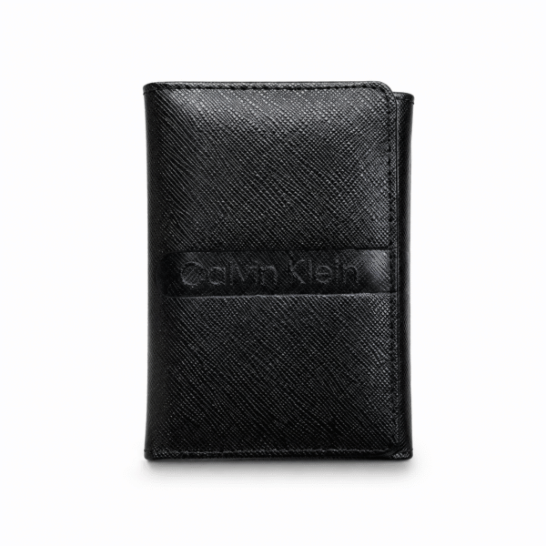 Calvin Klein Black Vertical Wallet