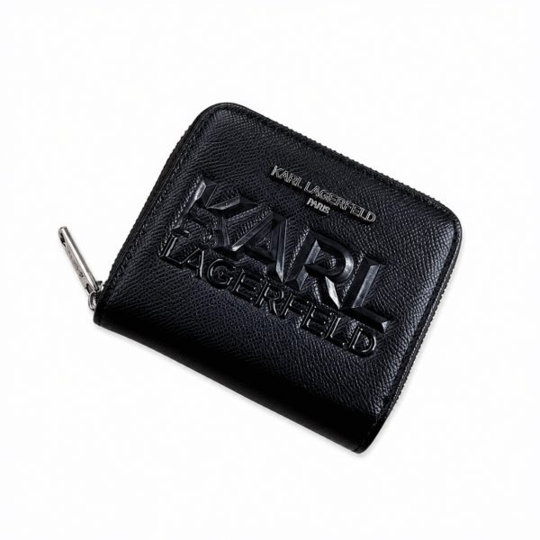 Karl Lagerfeld Paris Compact Wallet – Black