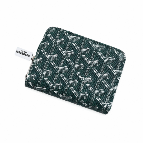 Goyard Compact Zip Wallet – Green