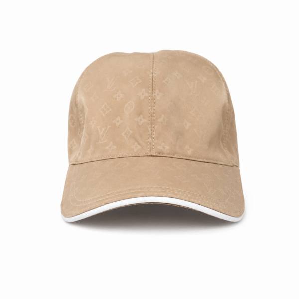 Beige Monogram Cap