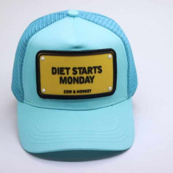 Diet Starts Monday Cyan Cap
