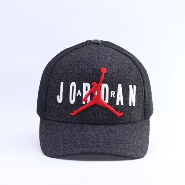 Dark Trucker Cap with Bold Front Lettering