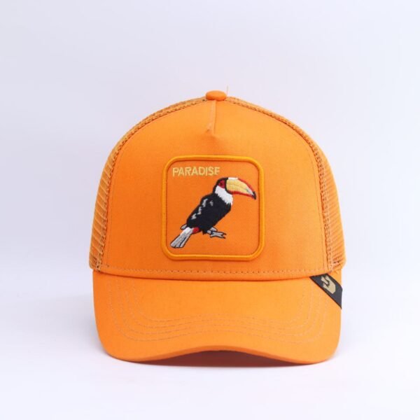 Orange Paradise Trucker Cap