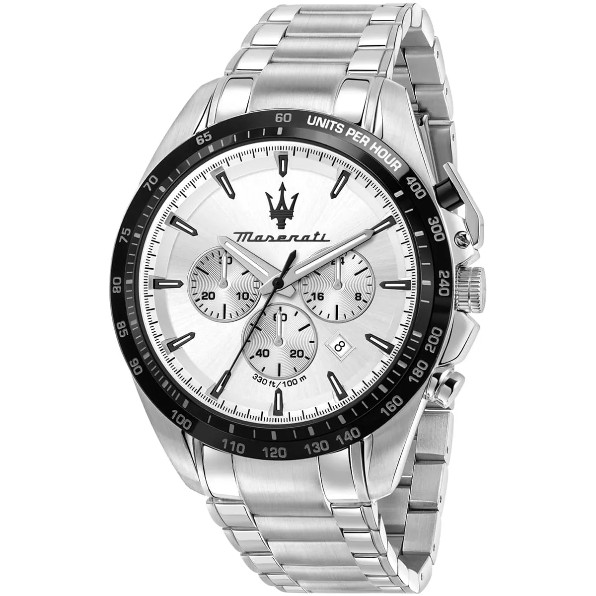 Maserati Traguardo Sunray Silver Dial