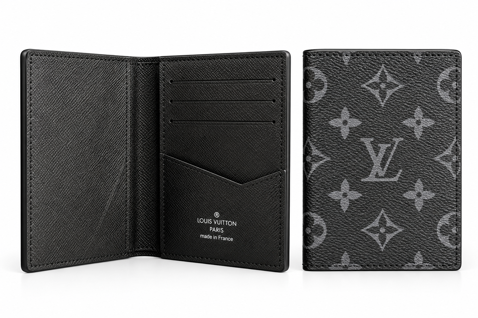 Louis Vuitton Monogram Eclipse Passport Holder