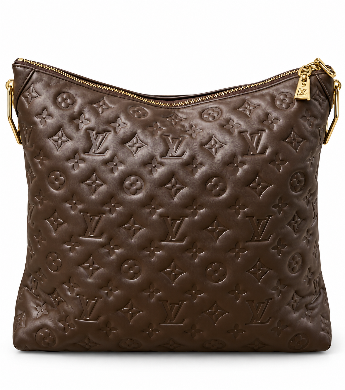 Louis Vuitton Embossed Monogram Hobo Bag