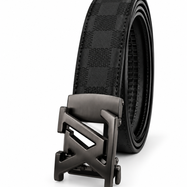 Louis Vuitton Black Damier Ratchet Belt