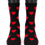 Happy Socks Colorful Crew Socks Collection - Hearts