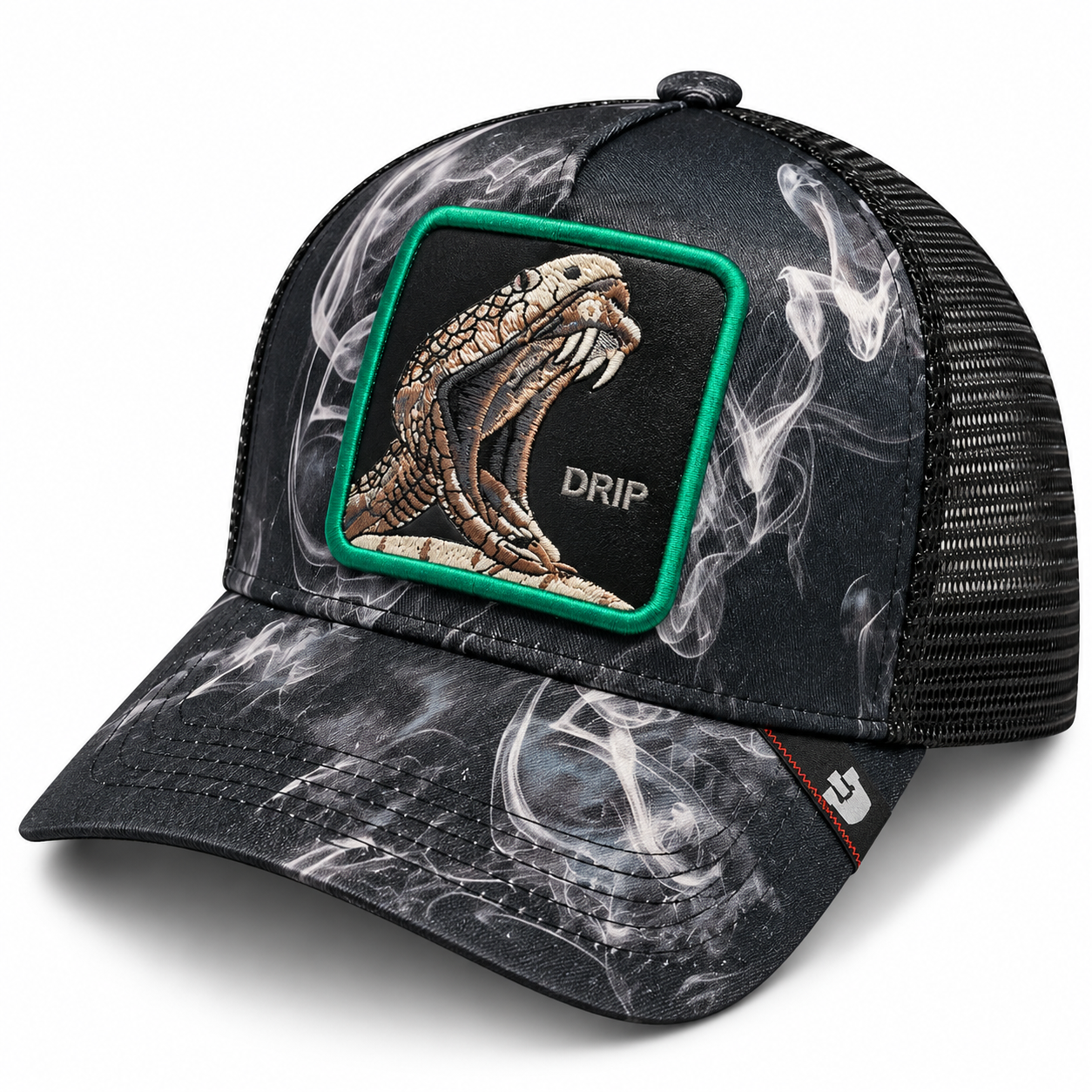 DRIP Cobra Smoke Trucker Cap