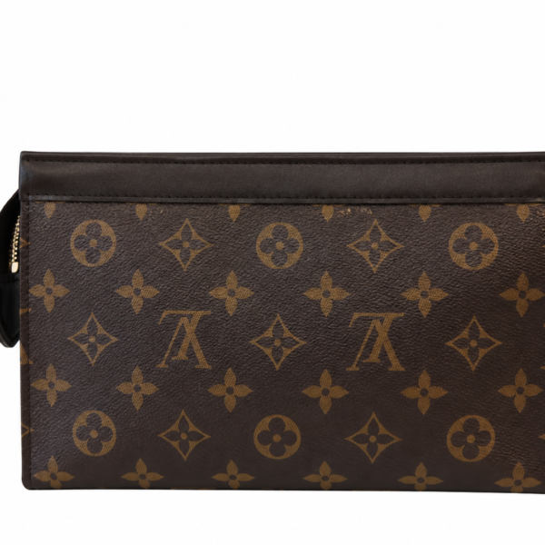 LV Monogram Brown Pouch – Large Size