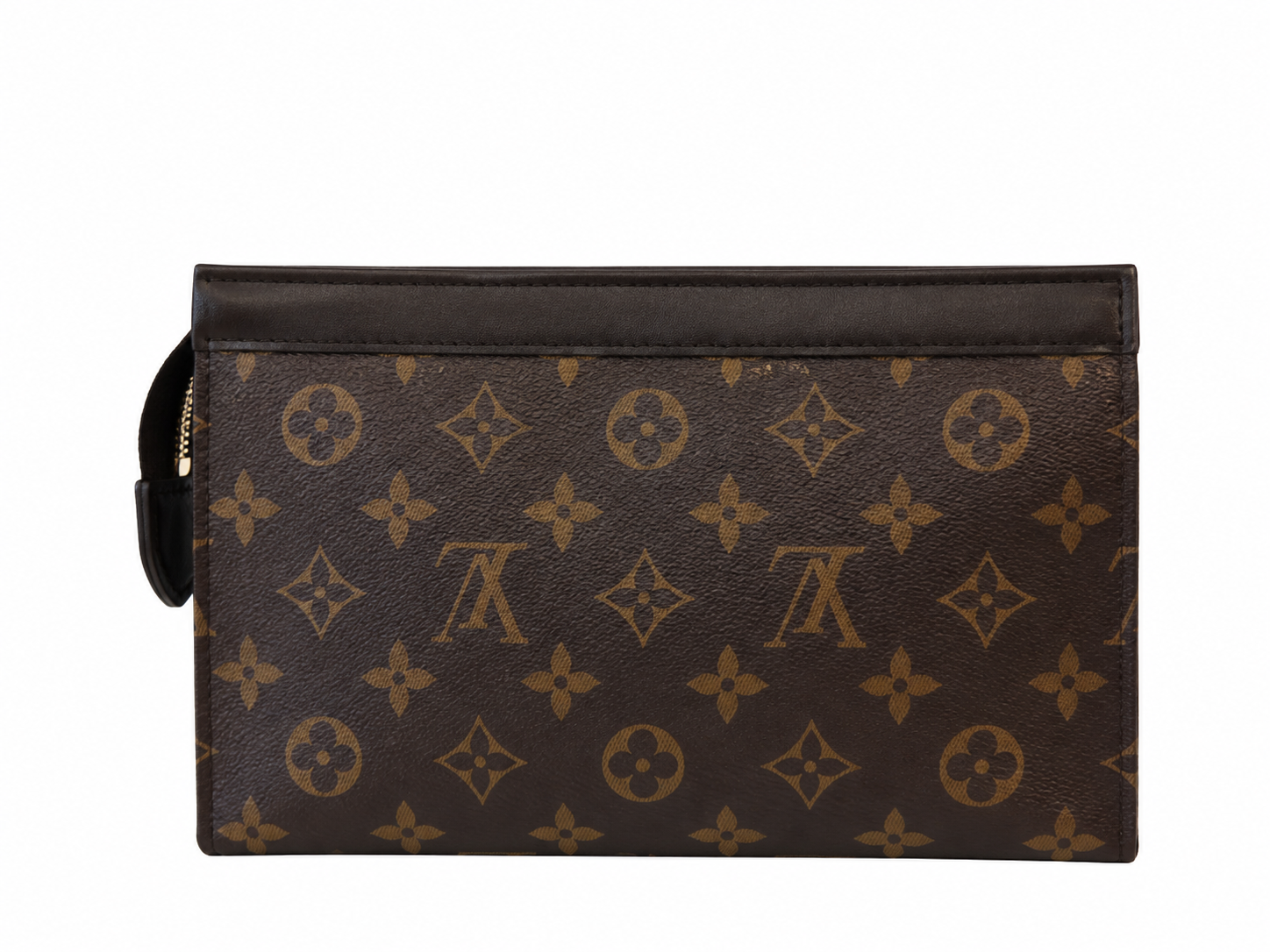 LV Monogram Brown Pouch – Large Size