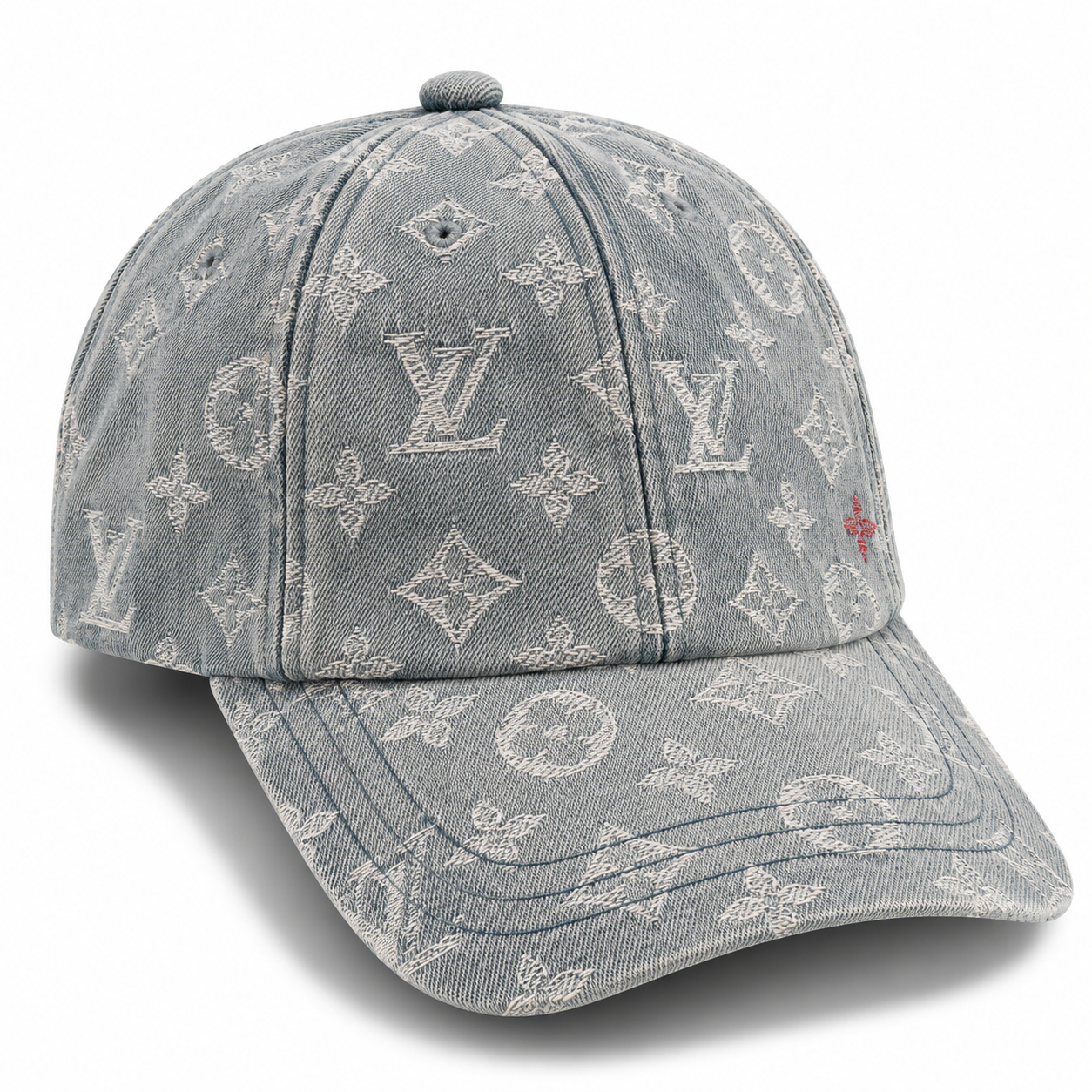 Louis Vuitton Washed Denim Monogram Cap