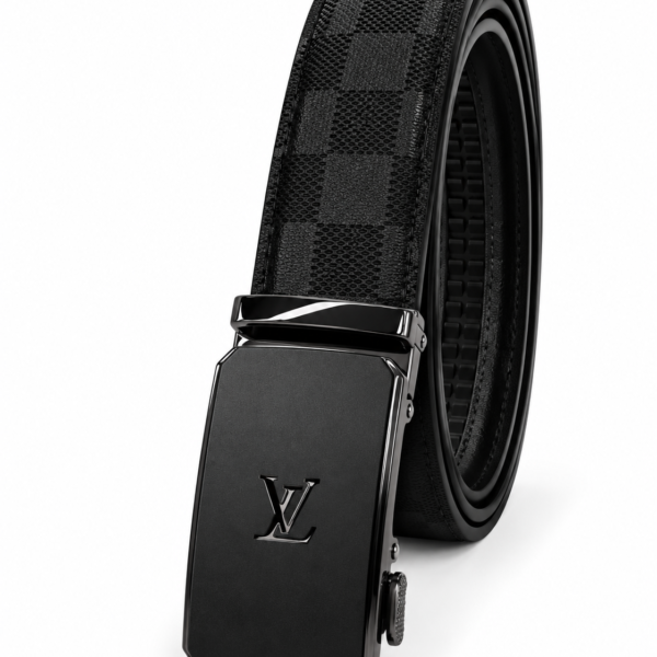 Louis Vuitton Black Damier Ratchet Belt
