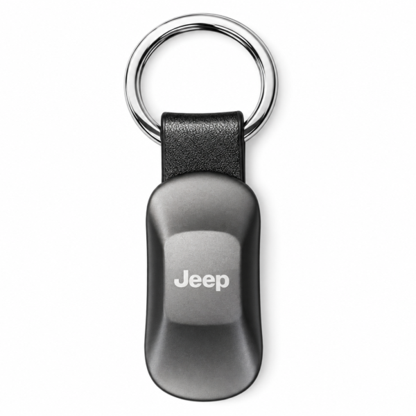 Jeep Black Car Keychain