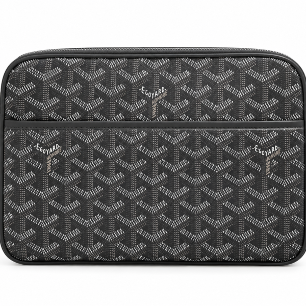 Goyard Chevron Monogram Front Pocket Pouch
