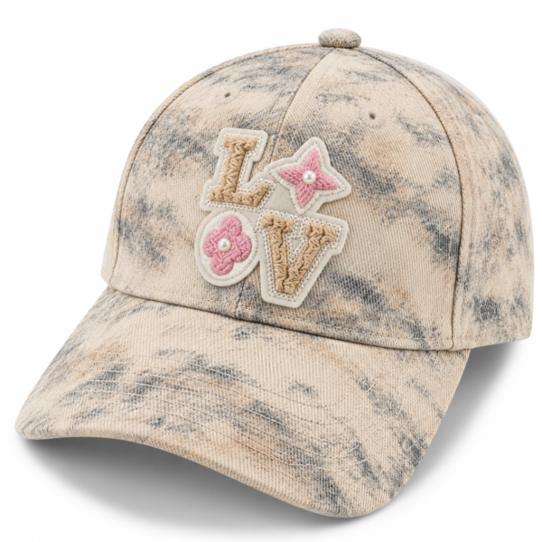 Louis Vuitton Washed Patch Baseball Cap – Beige