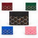 Goyard Multicolor Card Holder Collection - Black