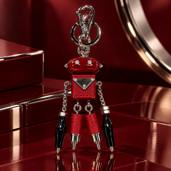 Prada Robot Character Keychain Collection