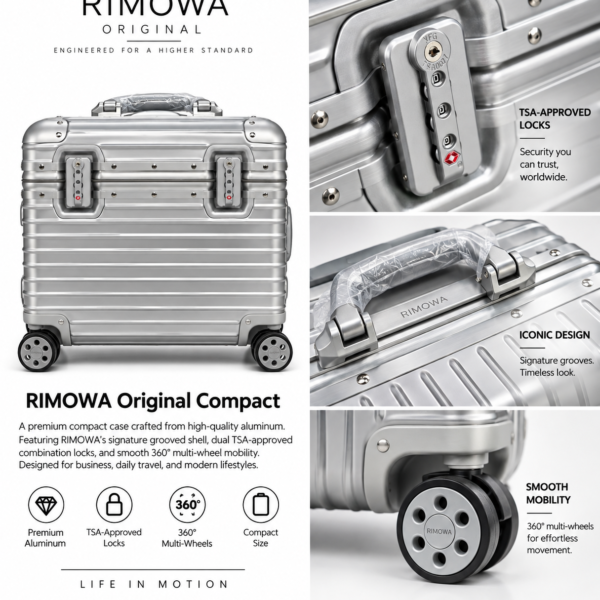 RIMOWA Original Compact – Silver