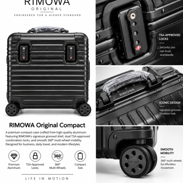 RIMOWA Original Compact – Black