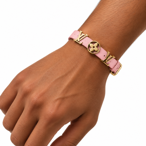 Louis Vuitton LV Flower Leather Bracelet