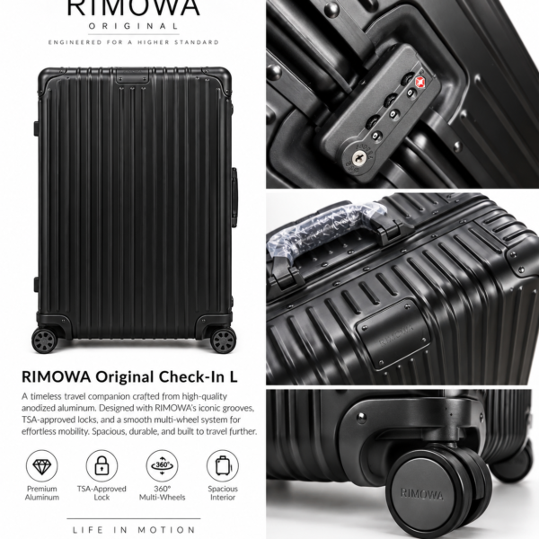 RIMOWA Original Check-In L – Black