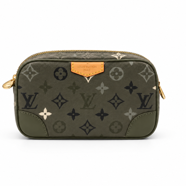 Louis Vuitton Khaki Monogram Toiletry Pouch
